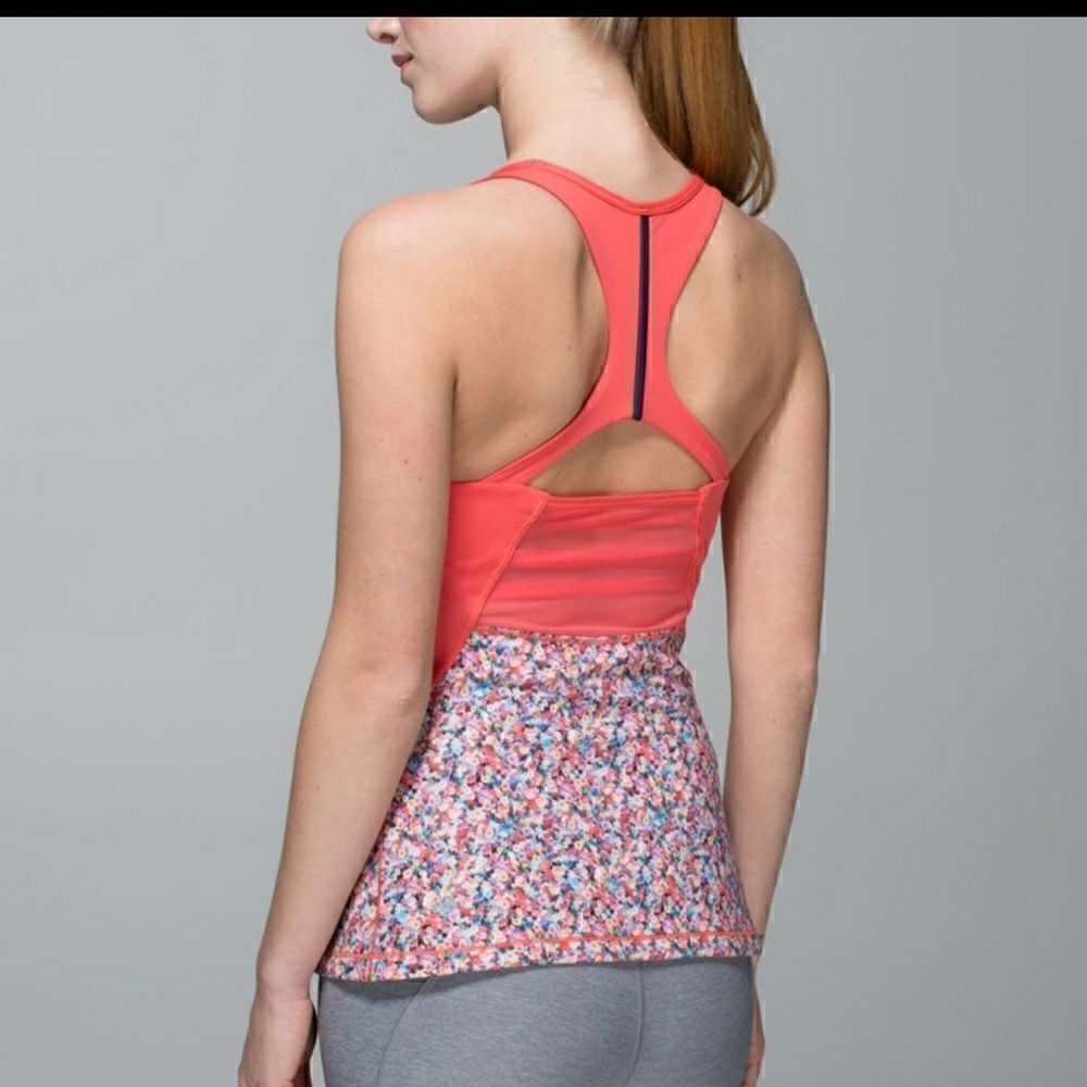 Lululemon racerback with meshing Tank - Picture 2 of 8
